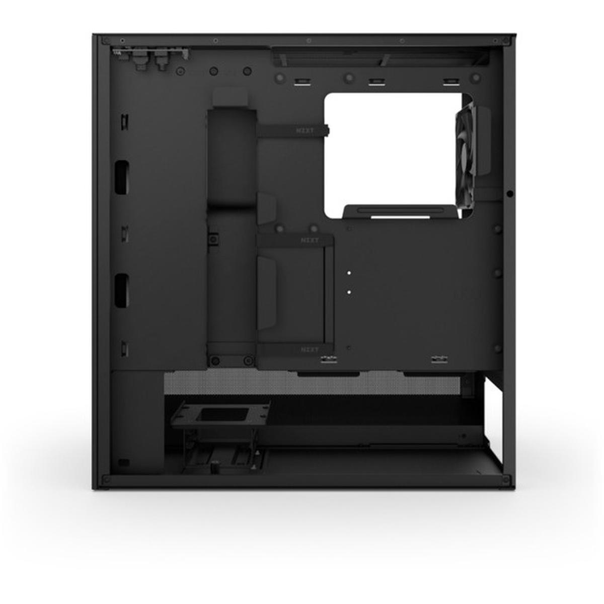 NZXT H5 Flow RGB Compact ATX Mid-Tower Gaming-Gehäuse schwarz