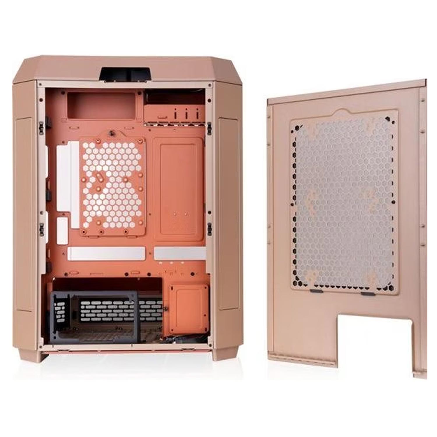 Thermaltake The Tower 600 Mid-Tower-Gehäuse gravel sand