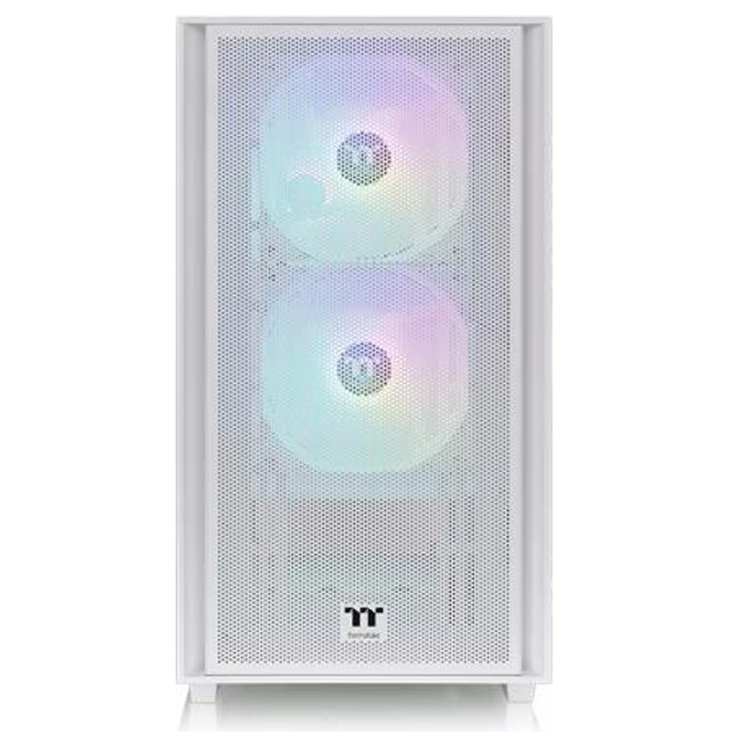 Thermaltake Versa H16 TG ARGB Micro-Tower-Gehäuse weiß