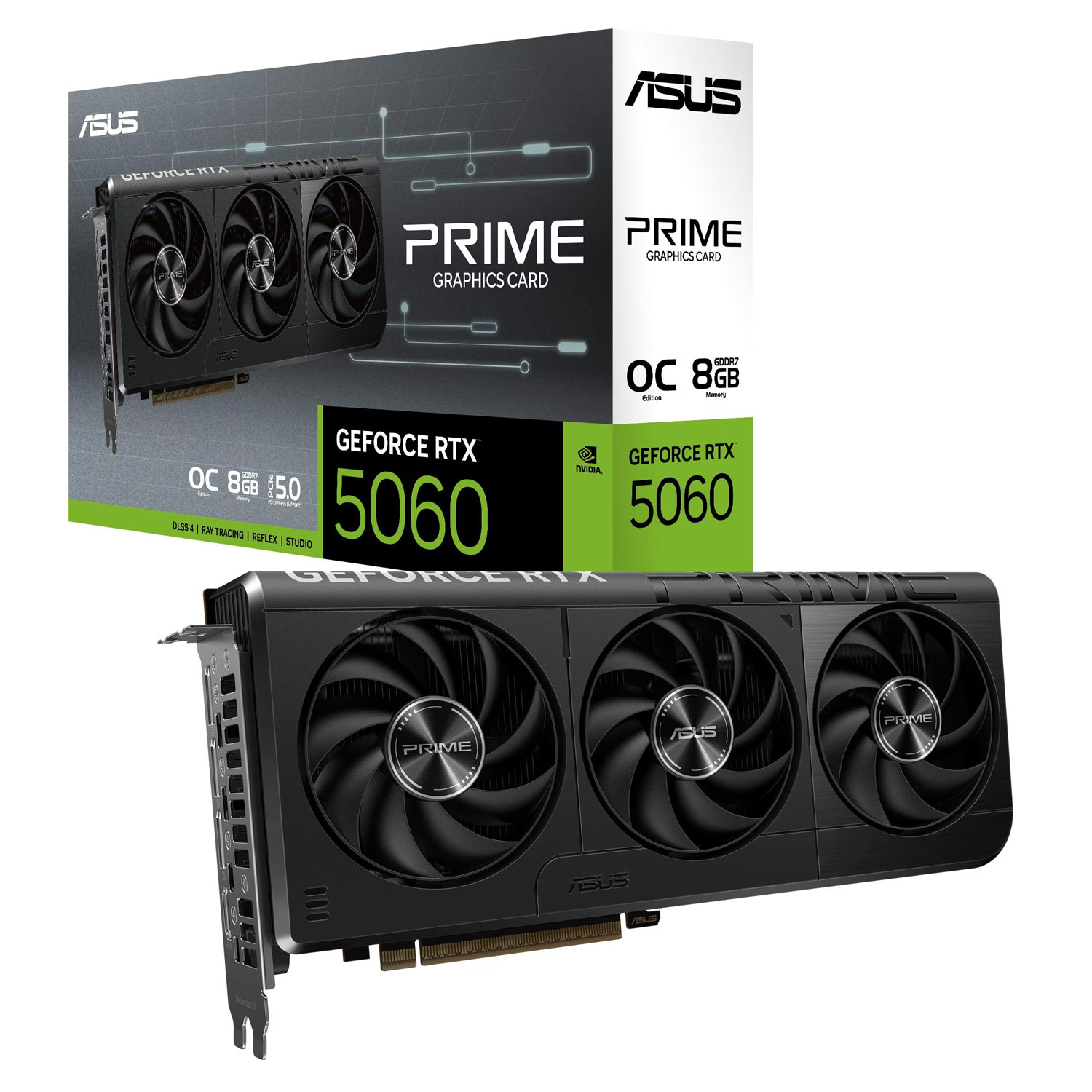 Asus Prime GeForce RTX 5060 OC Edition 8GB Grafikkarte