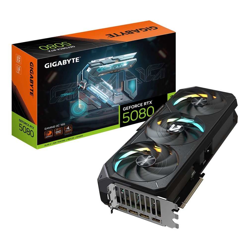 Gigabyte RTX 5080 Gaming OC 16G Grafikkarte