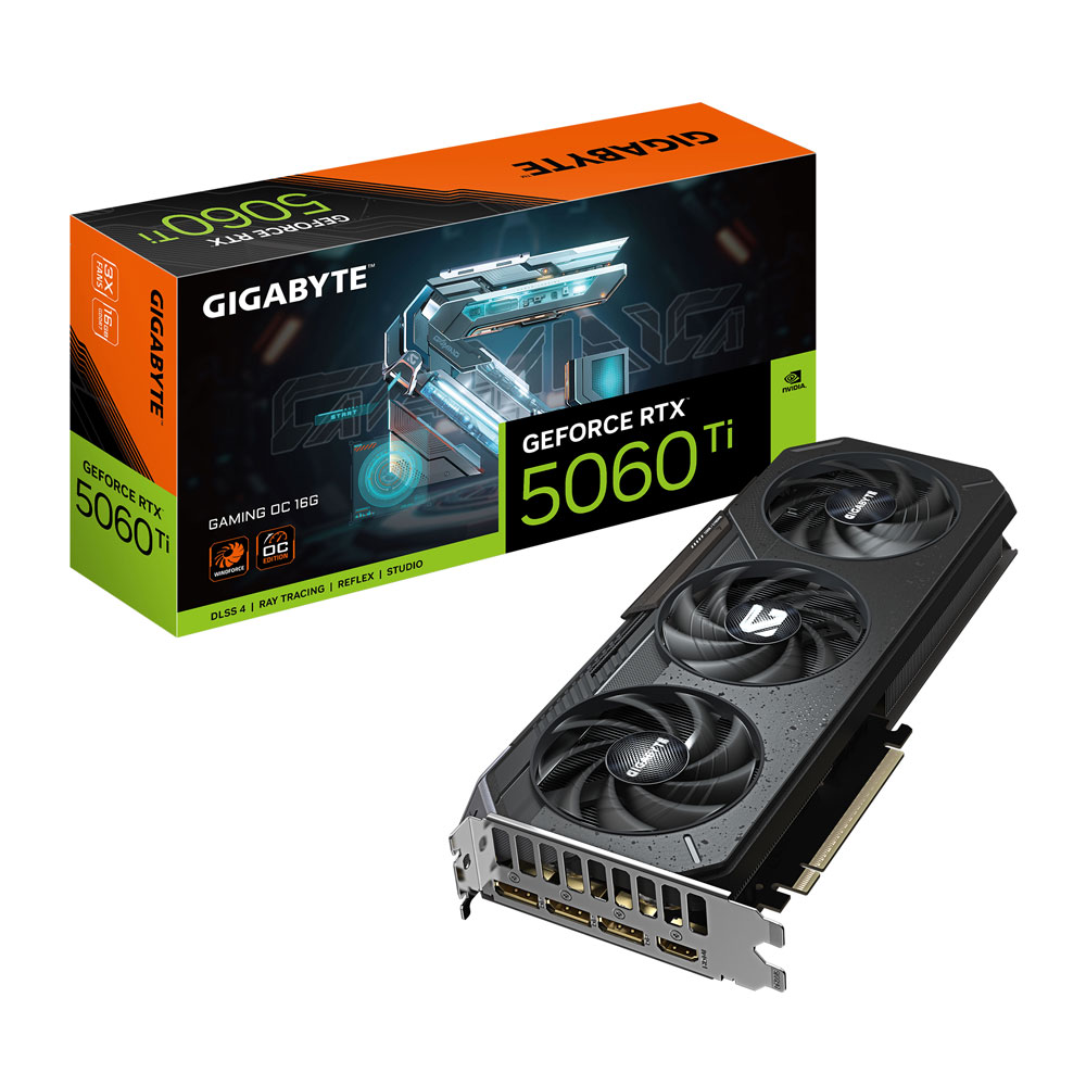 Gigabyte GeForce RTX 5060 Ti Gaming OC 16G GDDR7 Grafikkarte