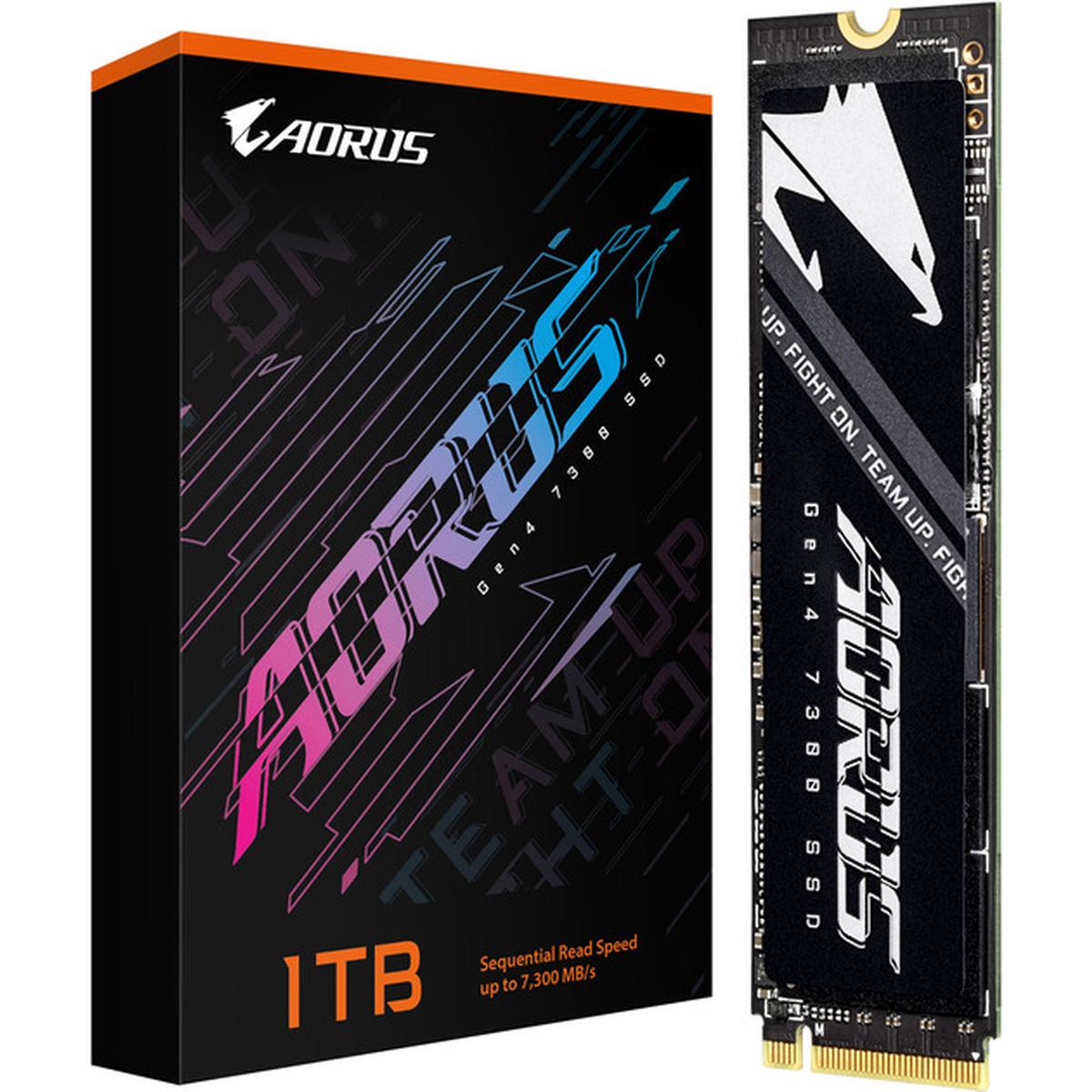 Gigabyte AORUS Gen4 7300 NVMe SSD 1TB Festplatte