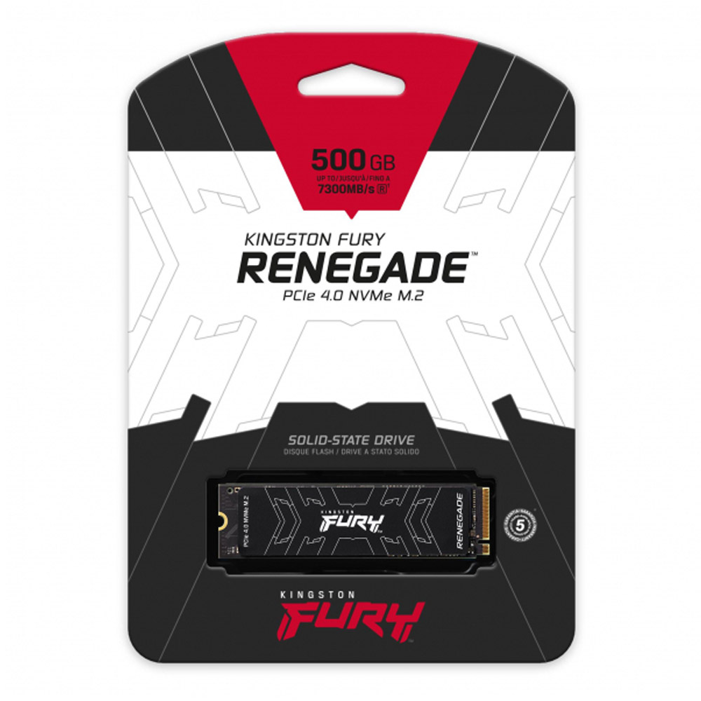Kingston FURY Renegade PCIe 4.0 NVMe SSD 500GB