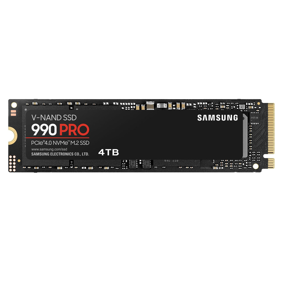 Samsung 990 PRO MZ-V9P4T0BW M.2 2280 PCIe 4.0 x4 NVMe interne SSD 4 TB