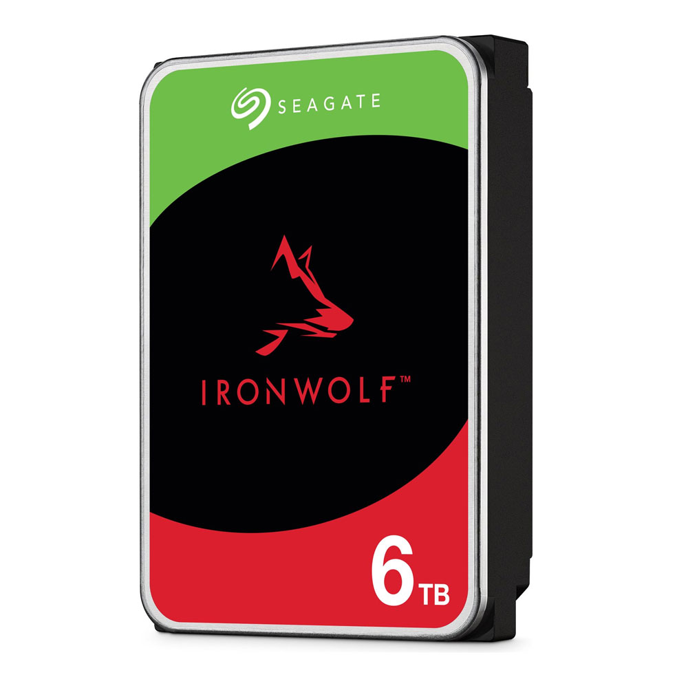 Seagate IronWolf NAS Festplatte 6TB silber