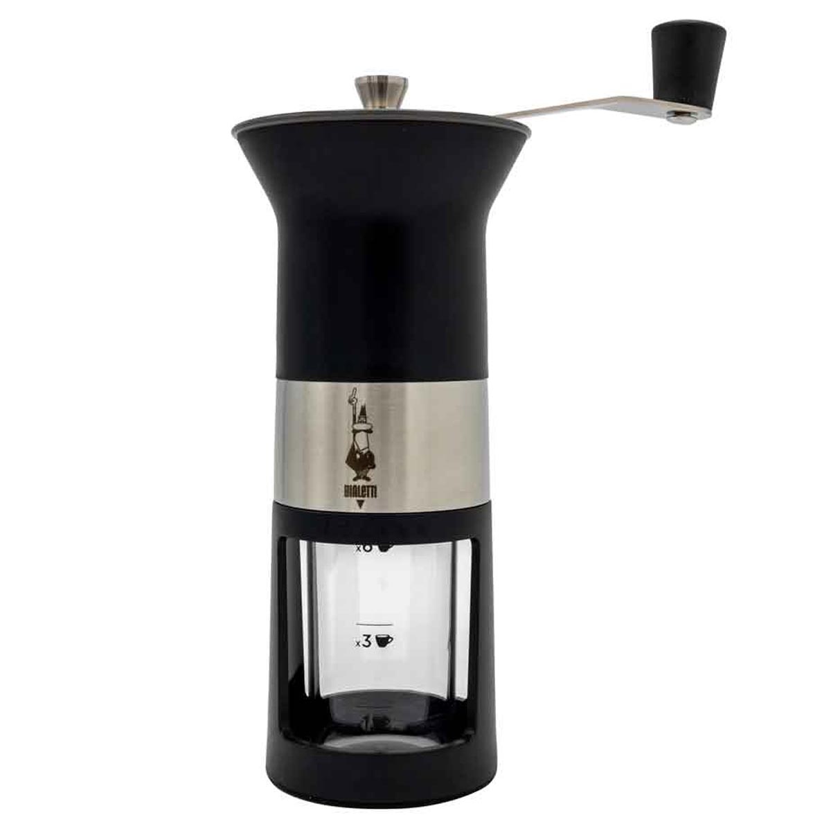 Bialetti Manuelle Kaffeemühle mattschwarz