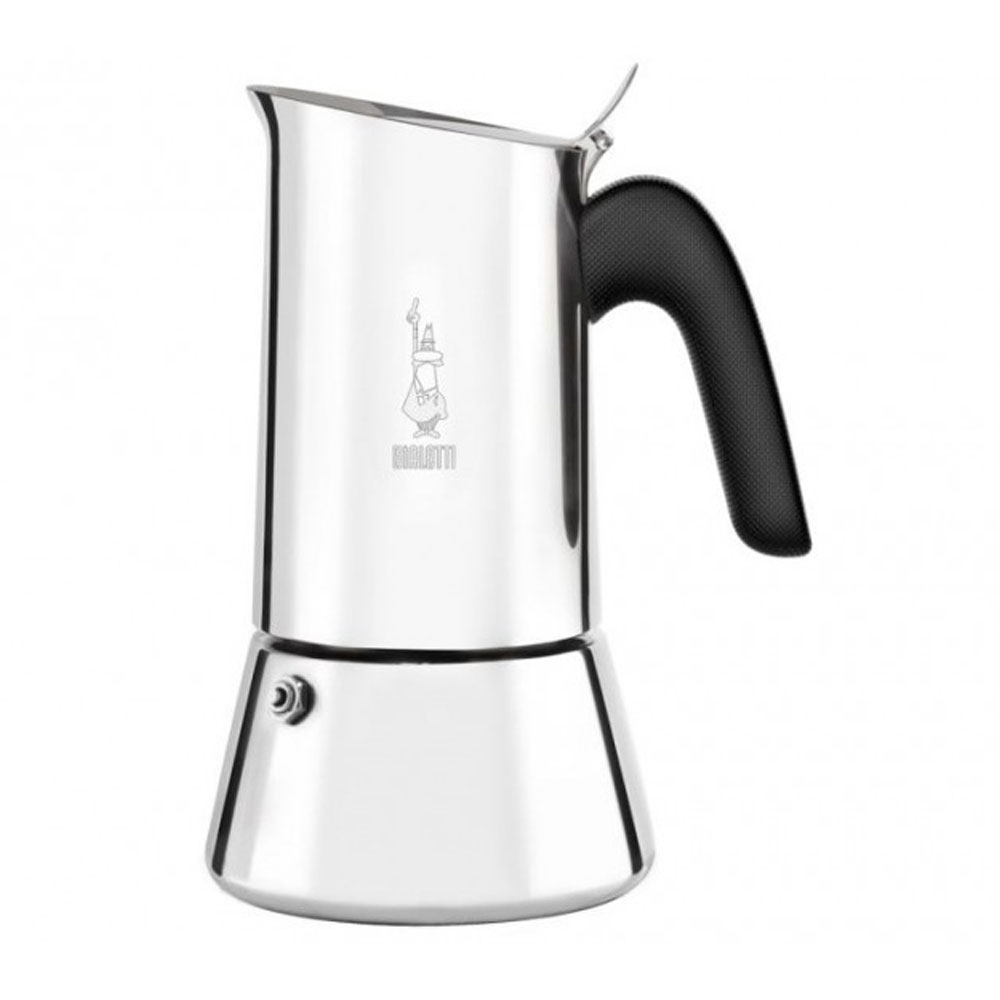 Bialetti Venus Induction 10 Tassen Espressokanne silber