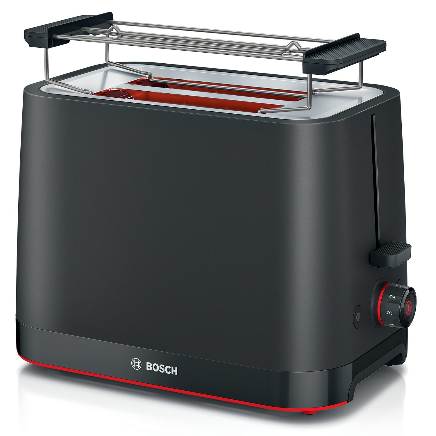 Bosch MyMoment TAT3M123 Kompakt Toaster mattschwarz