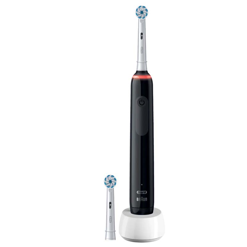Oral-B Pro 3 3000 Sensitive Clean elektrische Zahnbürste black