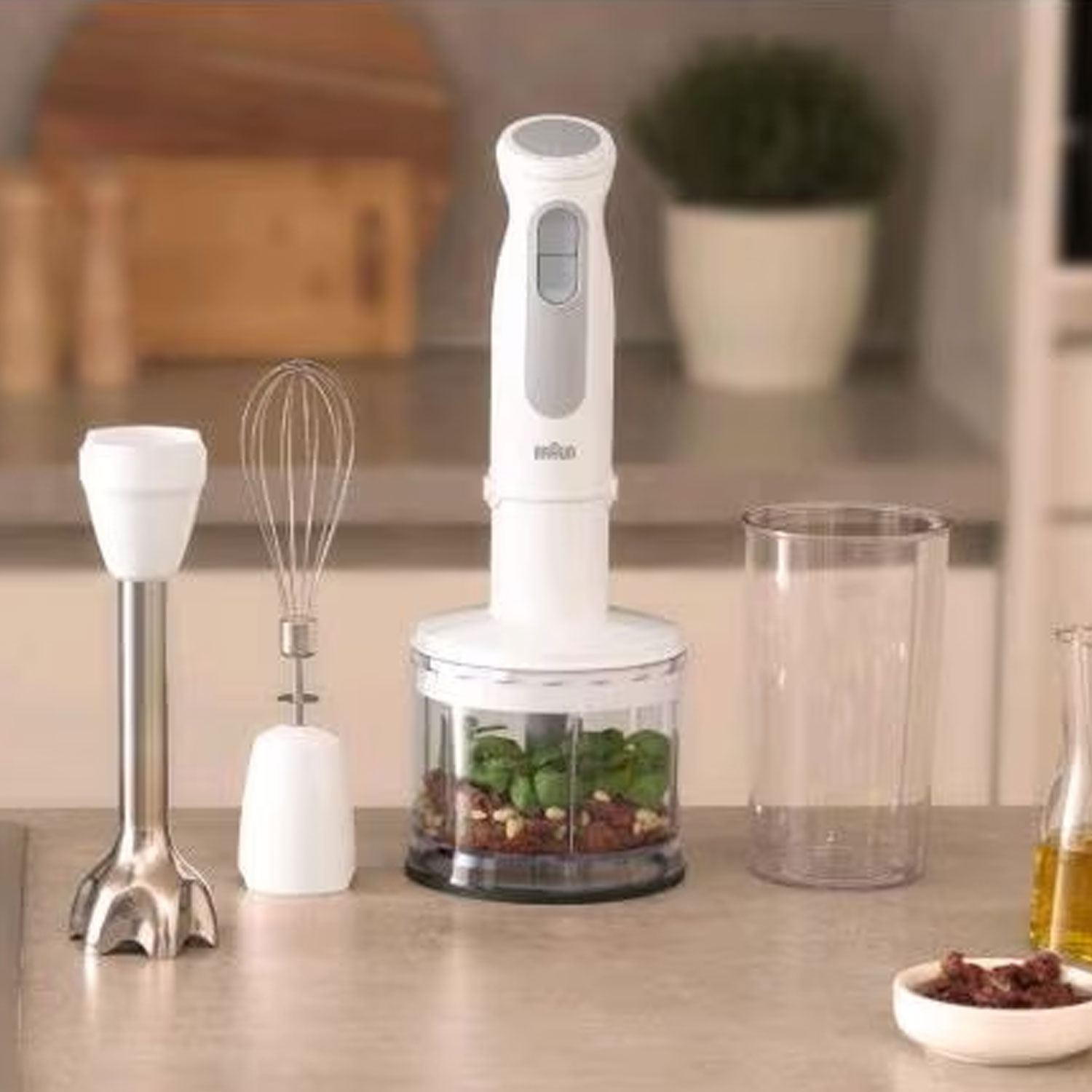 Braun MultiQuick 5 MQ 50236 M Stabmixer weiß