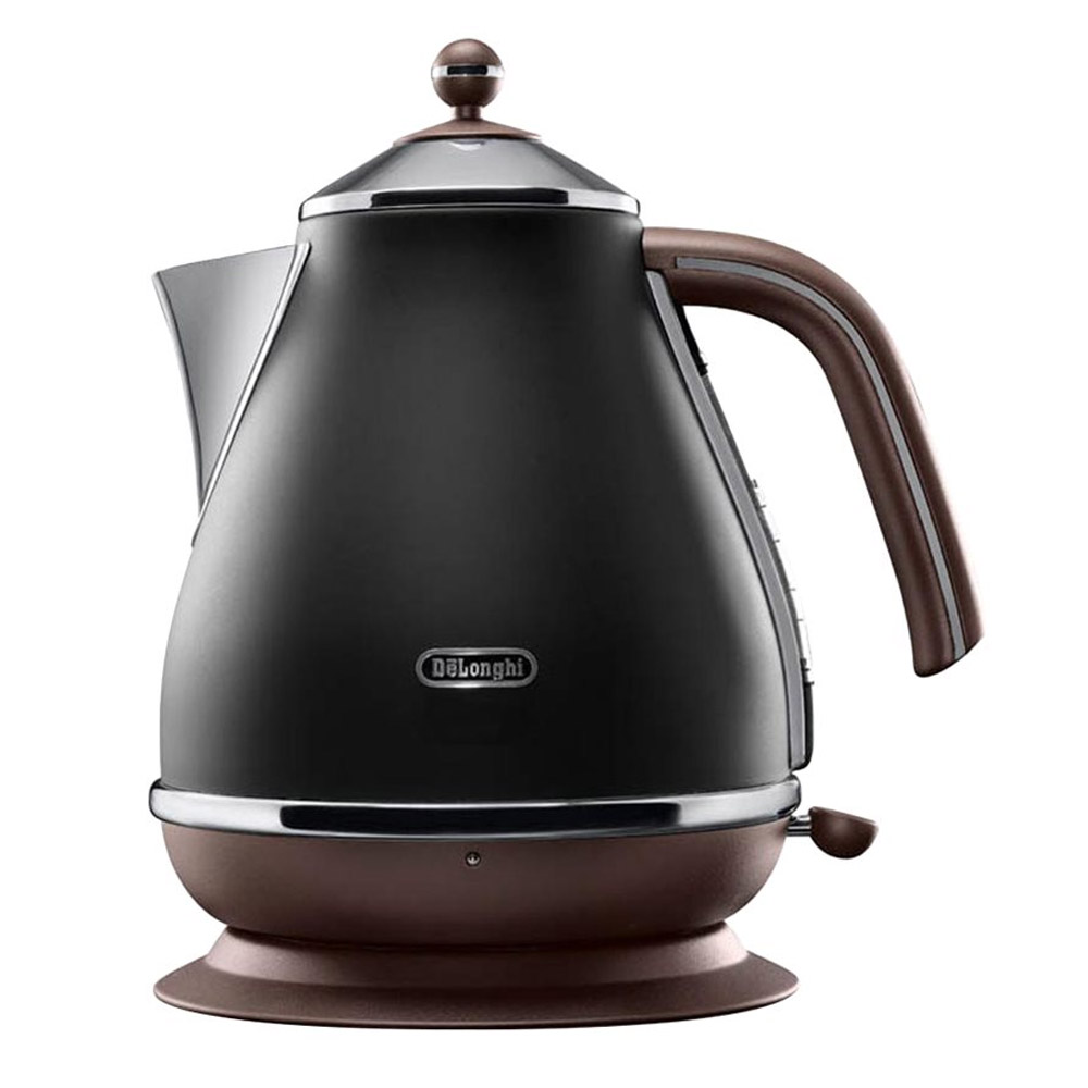 DeLonghi KBOV2001.BK Wasserkocher Icona Vintage schwarz
