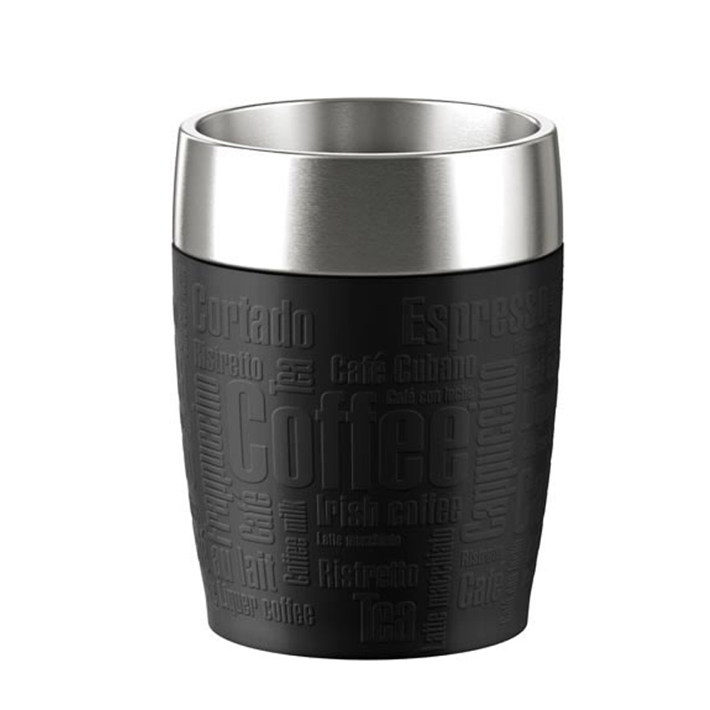 Emsa 514514 Isolierbecher 200ml schwarz