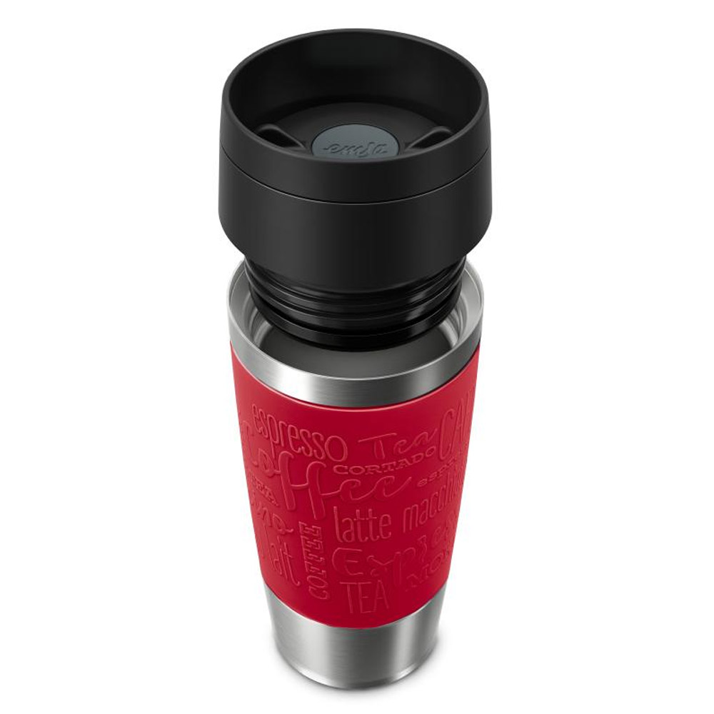 Emsa Travel Mug Classic Isolierbecher 0.36L dunkelrot