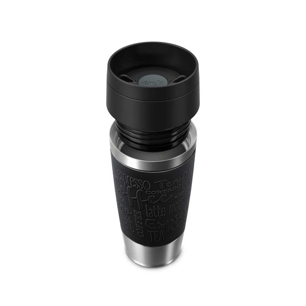 Emsa Travel Mug Classic Isolierbecher 0.36L schwarz