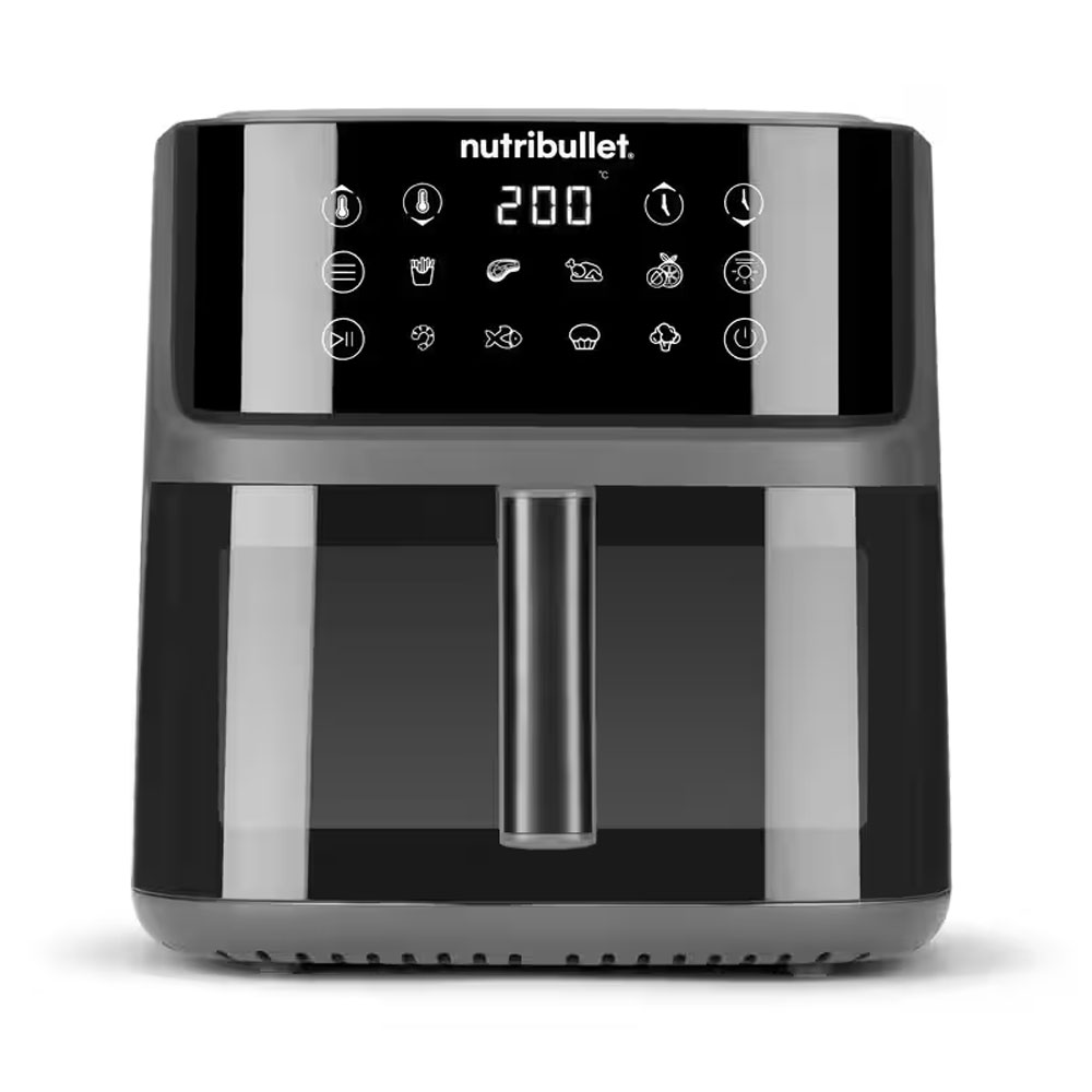nutribullet Crisplite Vision NBA0811DG Heißluftfritteuse 8l mattschwarz