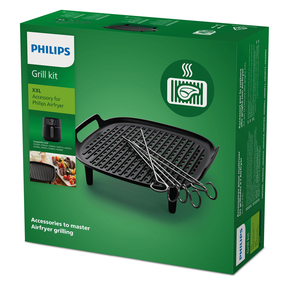 Philips HD9959/00 Airfryer Grillkit XXL schwarz