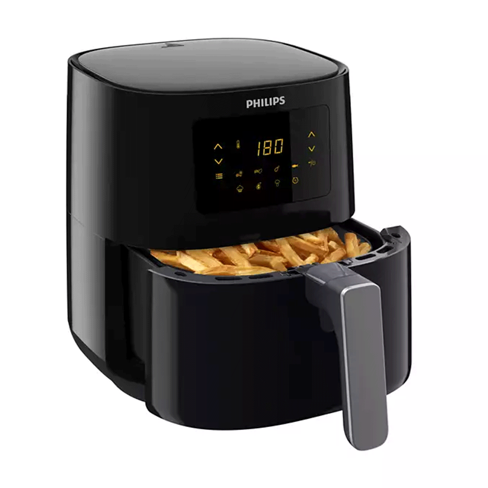 Philips Airfryer HD9252/70 Essential Heißluftfritteuse schwarz