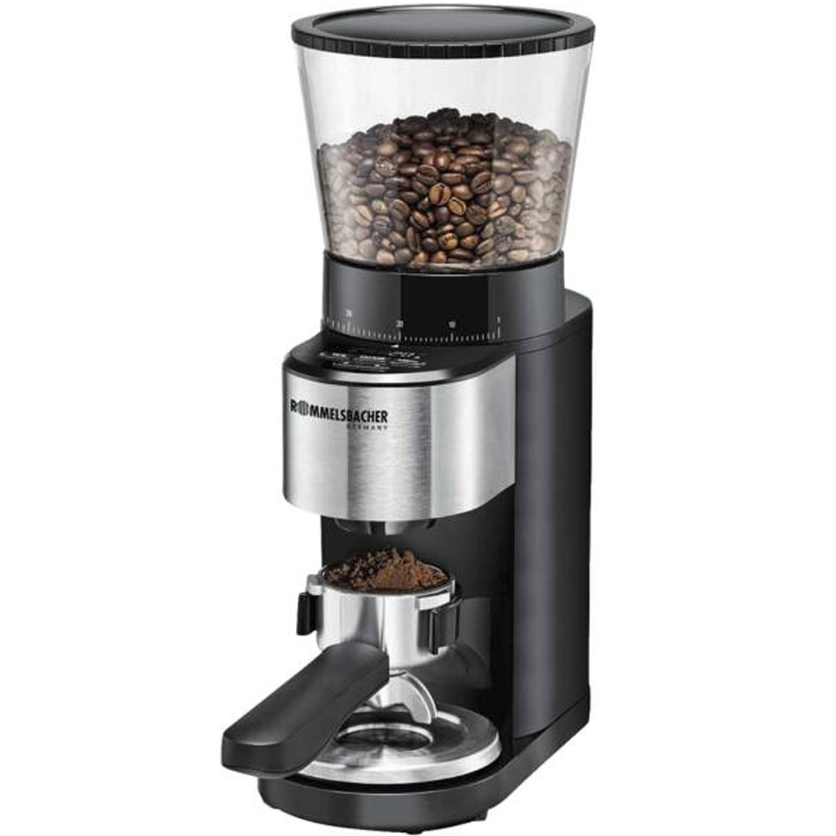 Rommelsbacher EKM 500 Kaffeemühle schwarz/edelstahl