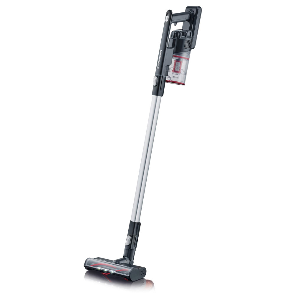 Severin HV 7966 Akku-Stielstaubsauger schwarz/rot