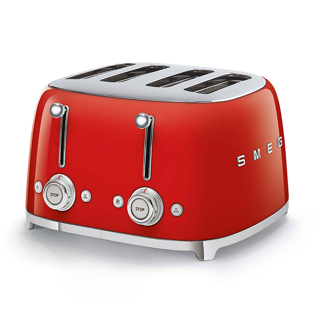 SMEG TSF03RDEU Toaster rot
