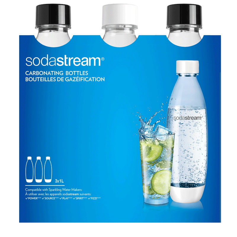 SodaStream PET-Flasche Source (3 x 1 L)