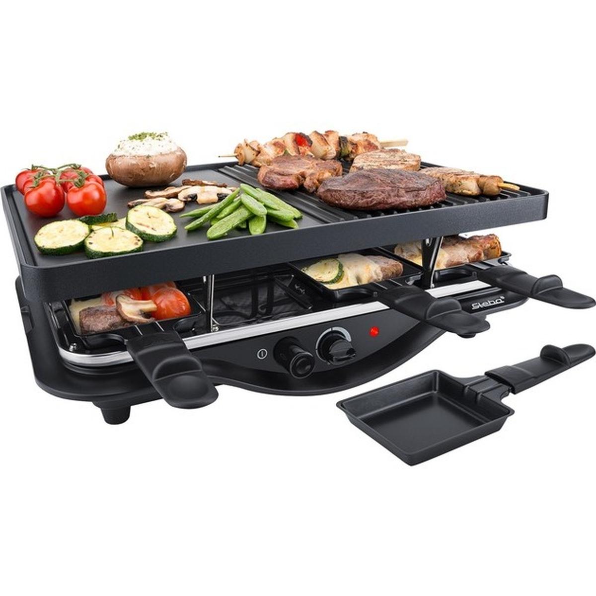 Steba RC 28 Guß-Raclette schwarz