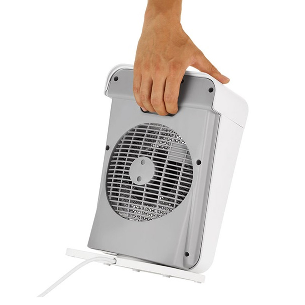 Unold 86450 Heizlüfter Box IP21 weiß/grau