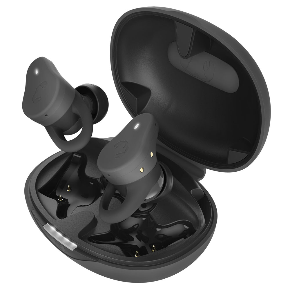 Fresh 'n Rebel Bluetooth®-Ohrhörer "Twins Rush mit Hybrid ANC", TWS Sport, Storm Grey