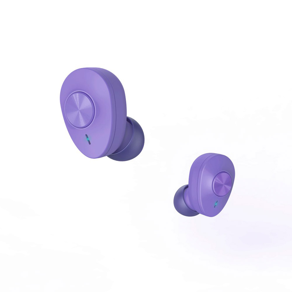 Hama Bluetooth®-Kopfhörer "Freedom Buddy", True Wireless, In-Ear, Bass Boost, lila
