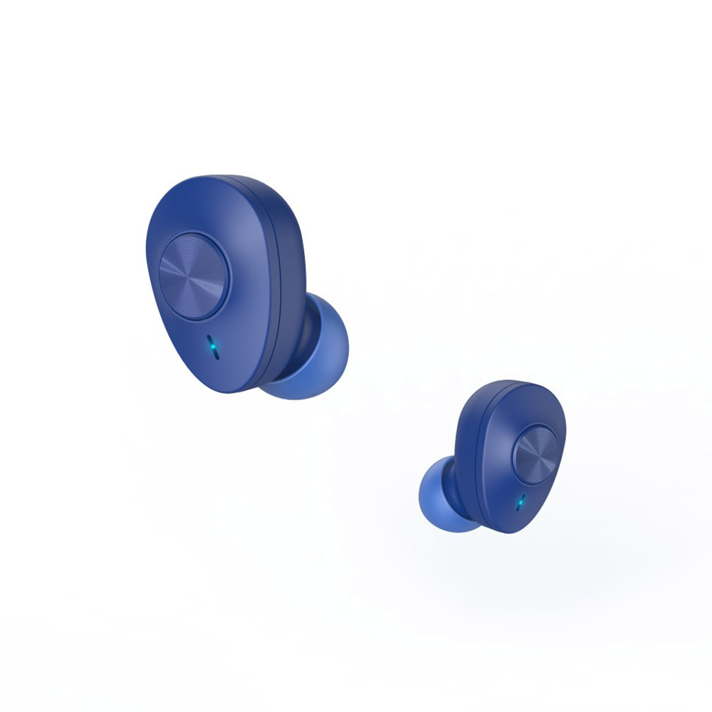 Hama Bluetooth®-Kopfhörer "Freedom Buddy", True Wireless, In-Ear, Bass Boost, blau