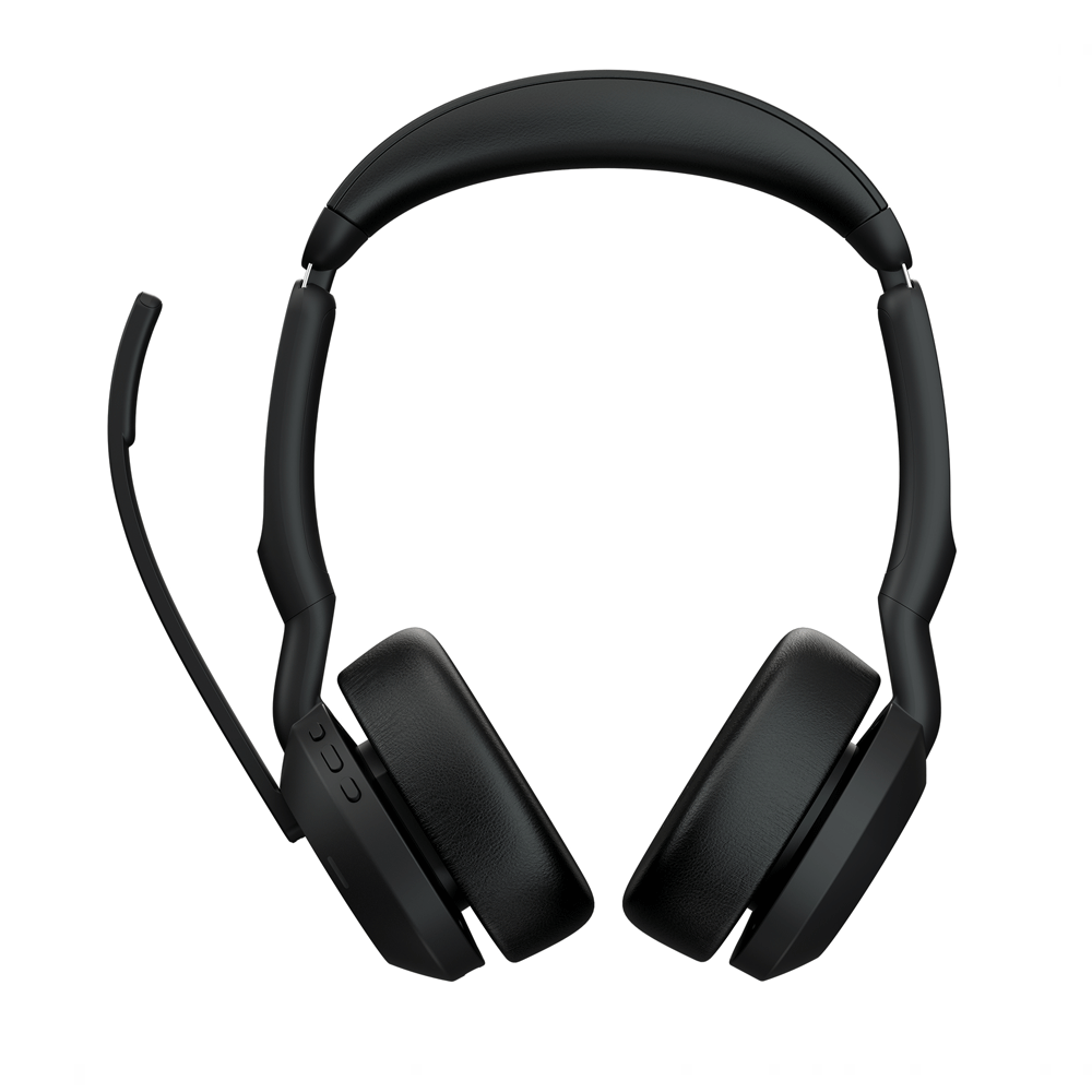 Jabra Evolve2 55 schnurloses Stereo-Headset mit Jabra Air Comfort schwarz
