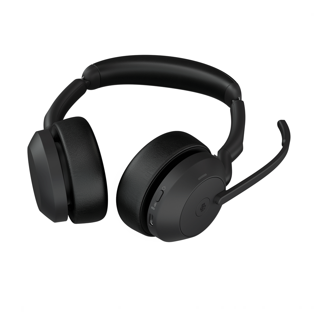 Jabra Evolve2 55 schnurloses Stereo-Headset mit Jabra Air Comfort schwarz