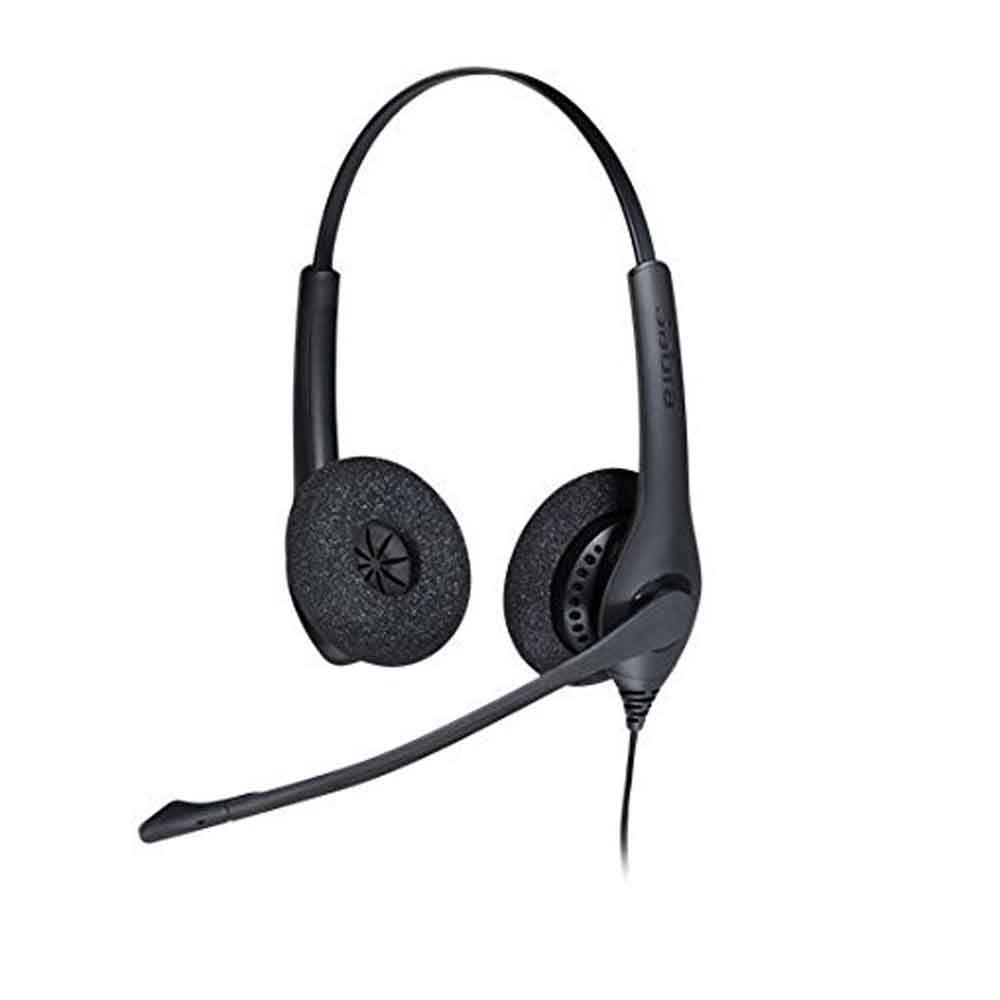 Jabra Biz 1500 Quick Disconnect On-Ear Stereo Headset schwarz