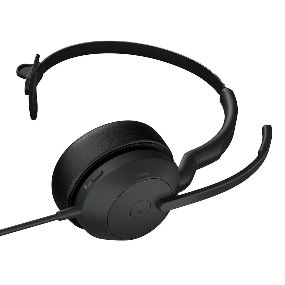 Jabra Evolve2 50 Mono-Headset ANC MS Teams USB-A schwarz