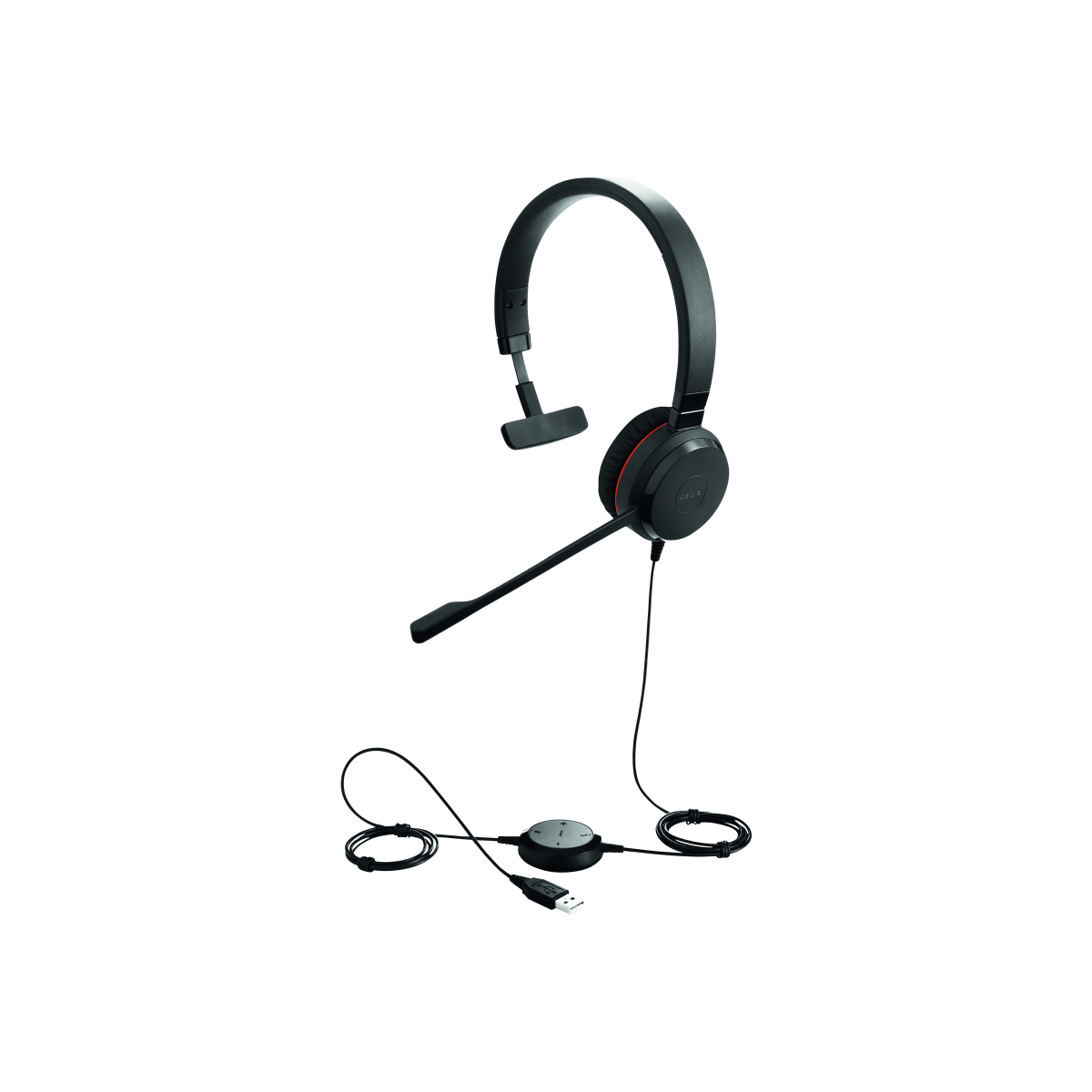 Jabra Evolve 30 II Microsoft Teams Mono Headset schwarz