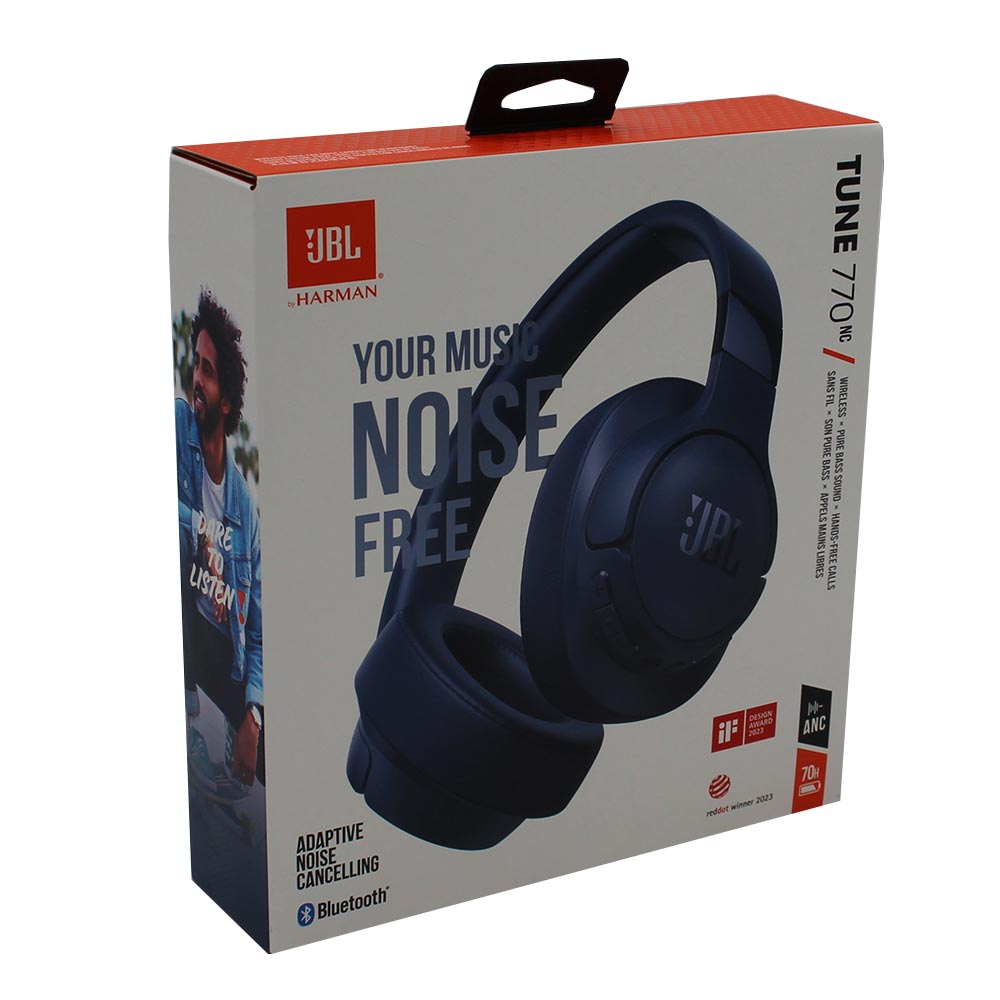 JBL Tune 770NC Over Ear Bluetooth Kopfhörer blau