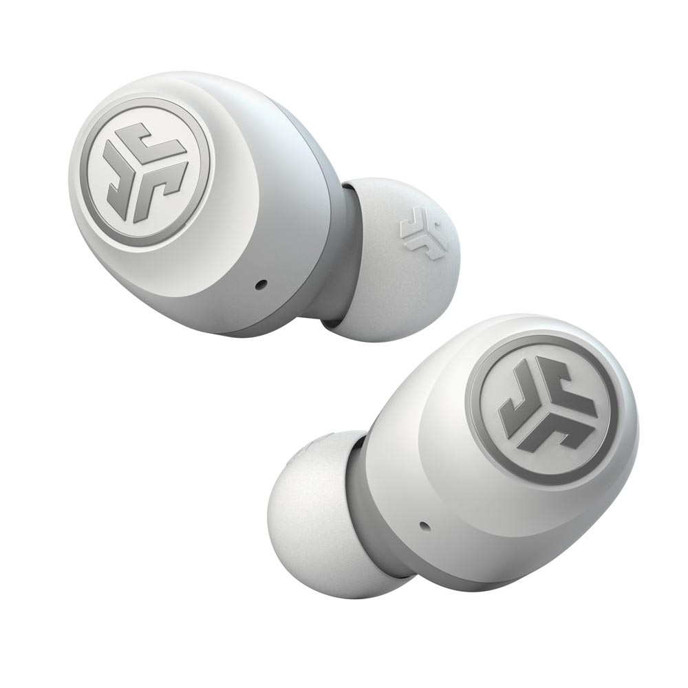 JLab Go Air True-Wireless Earbuds white
