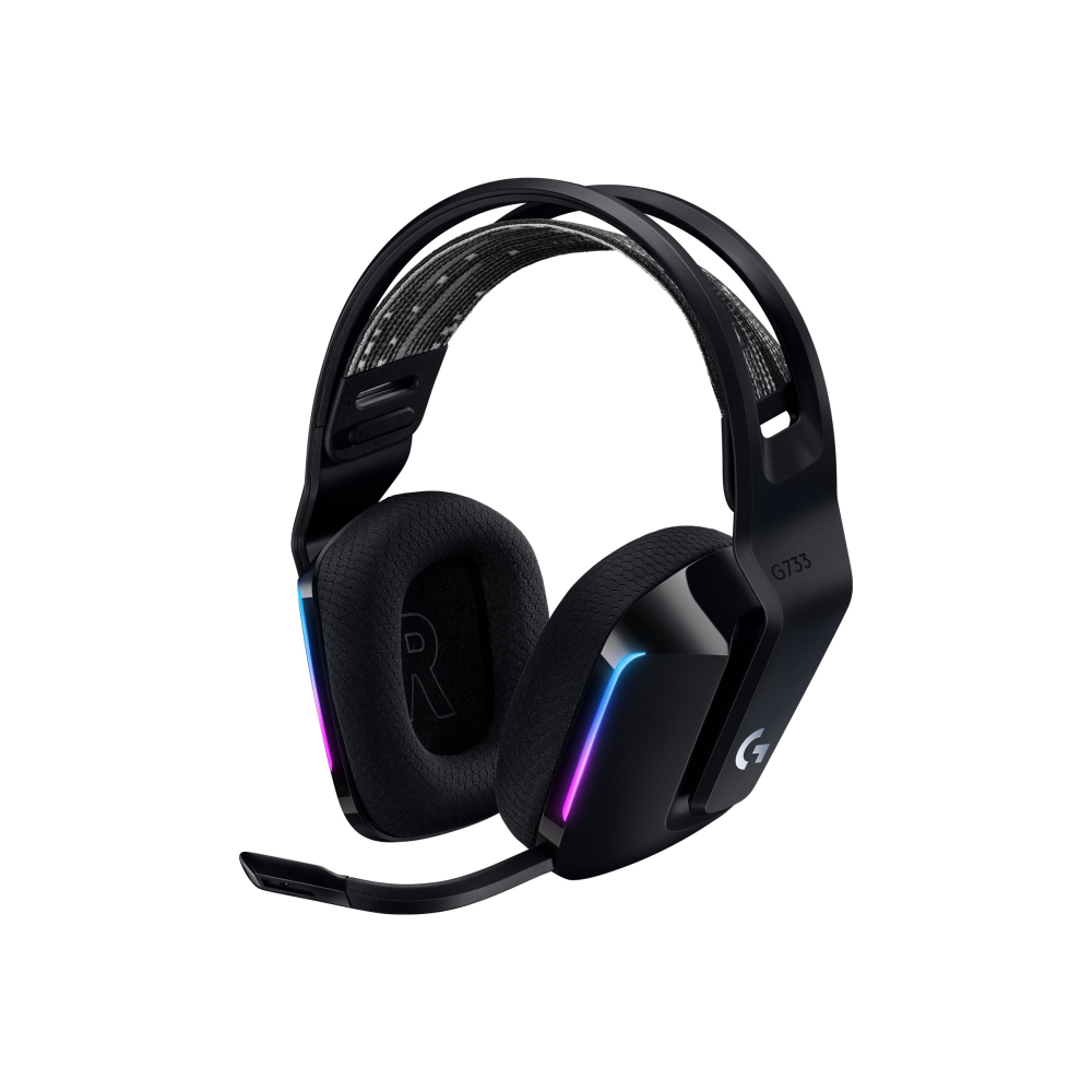 Logitech G733 LIGHTSPEED kabelloses Gaming-Headset mit Kopfbügel LIGHTSYNC (2. Wahl)