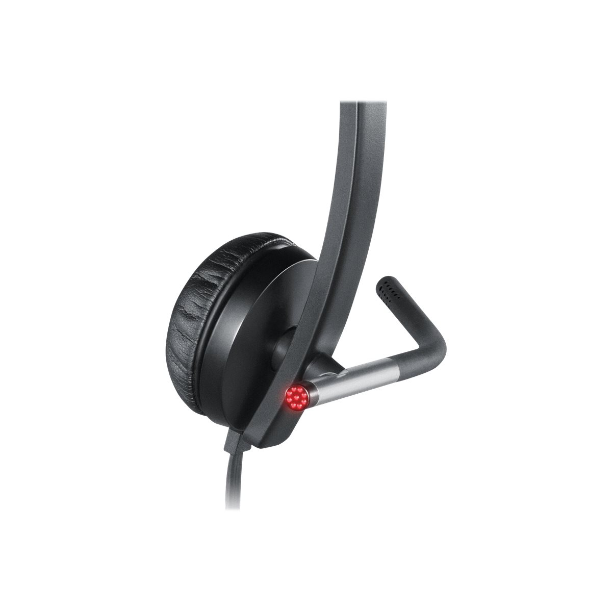 Logitech H650e Kopfhörer mit Mikrofon schwarz