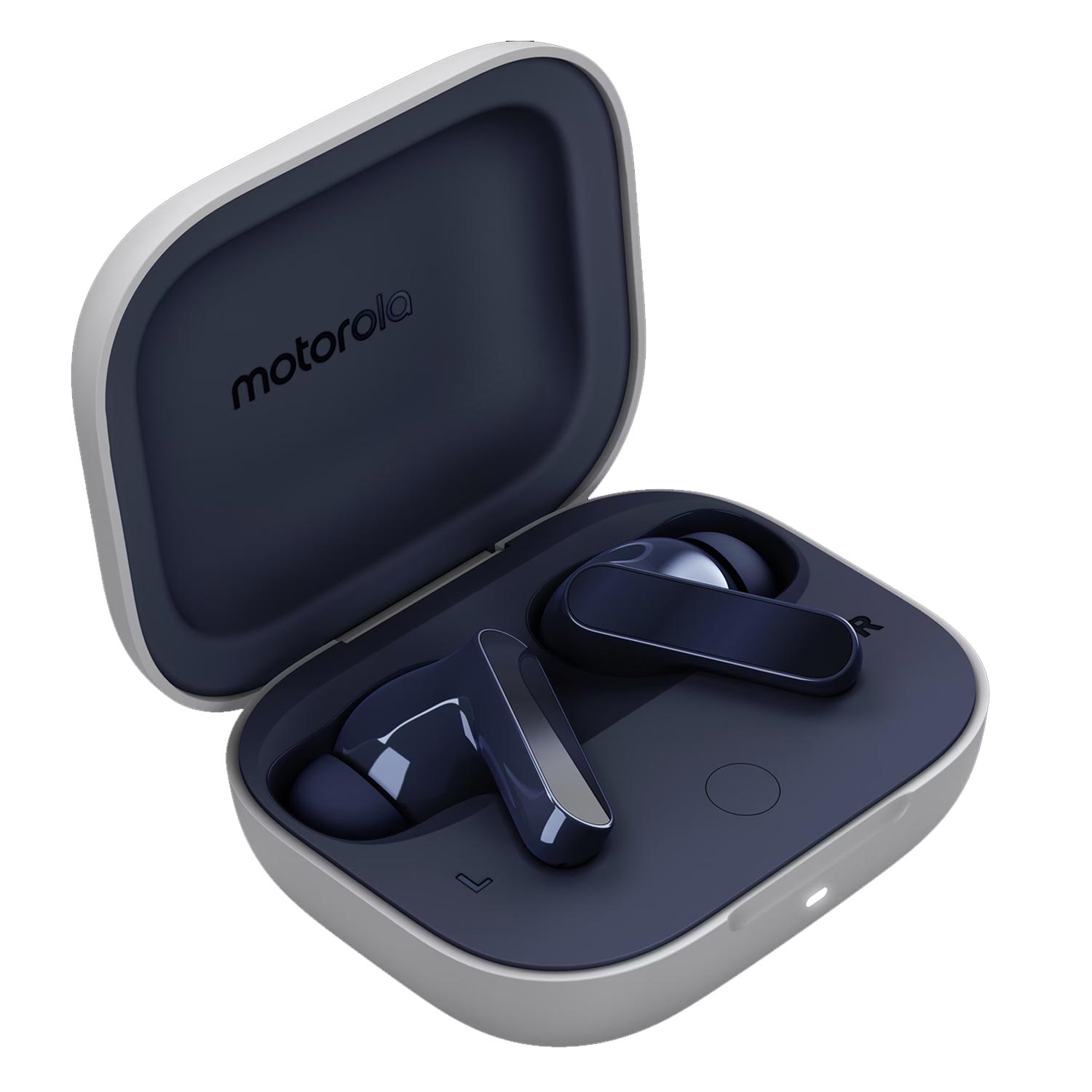 Motorola Moto Buds Bluetooth Earbuds starlight blue