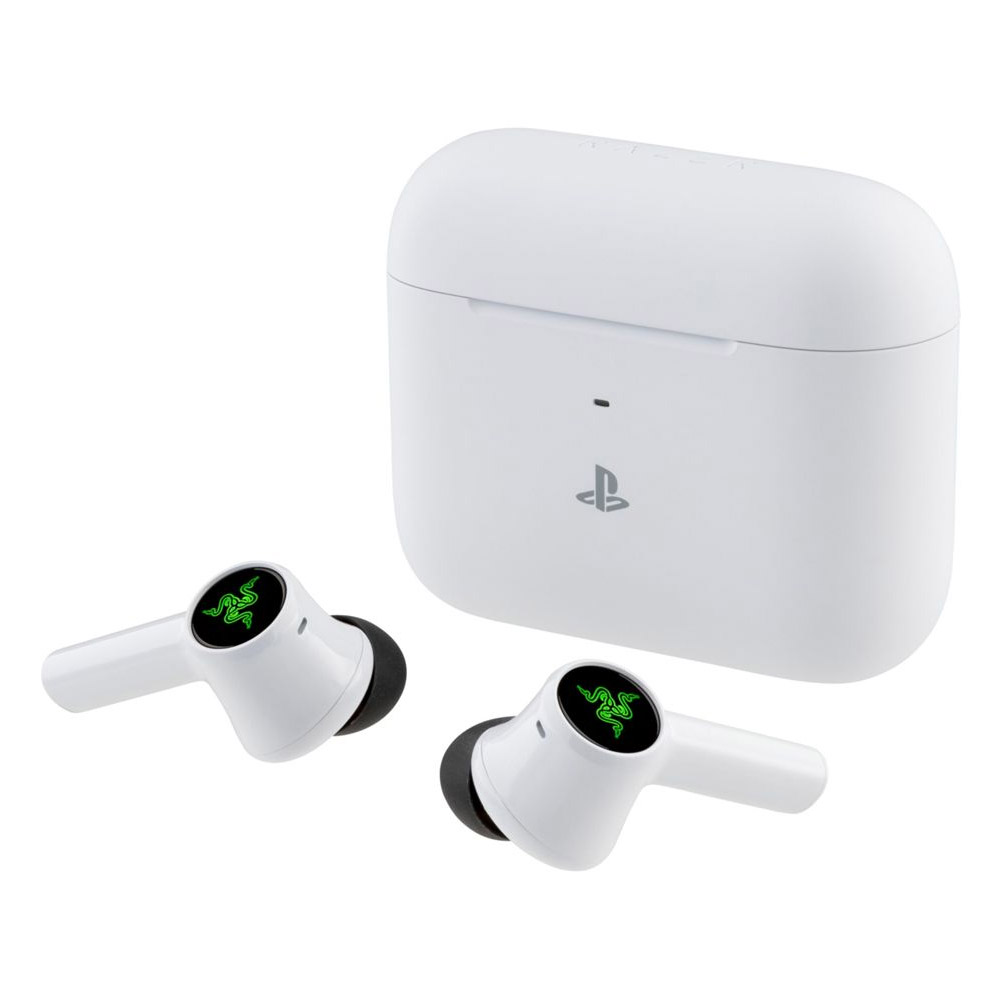 Razer Hammerhead HyperSpeed drahtlose Multiplattform-Gaming-Kopfhörer weiß