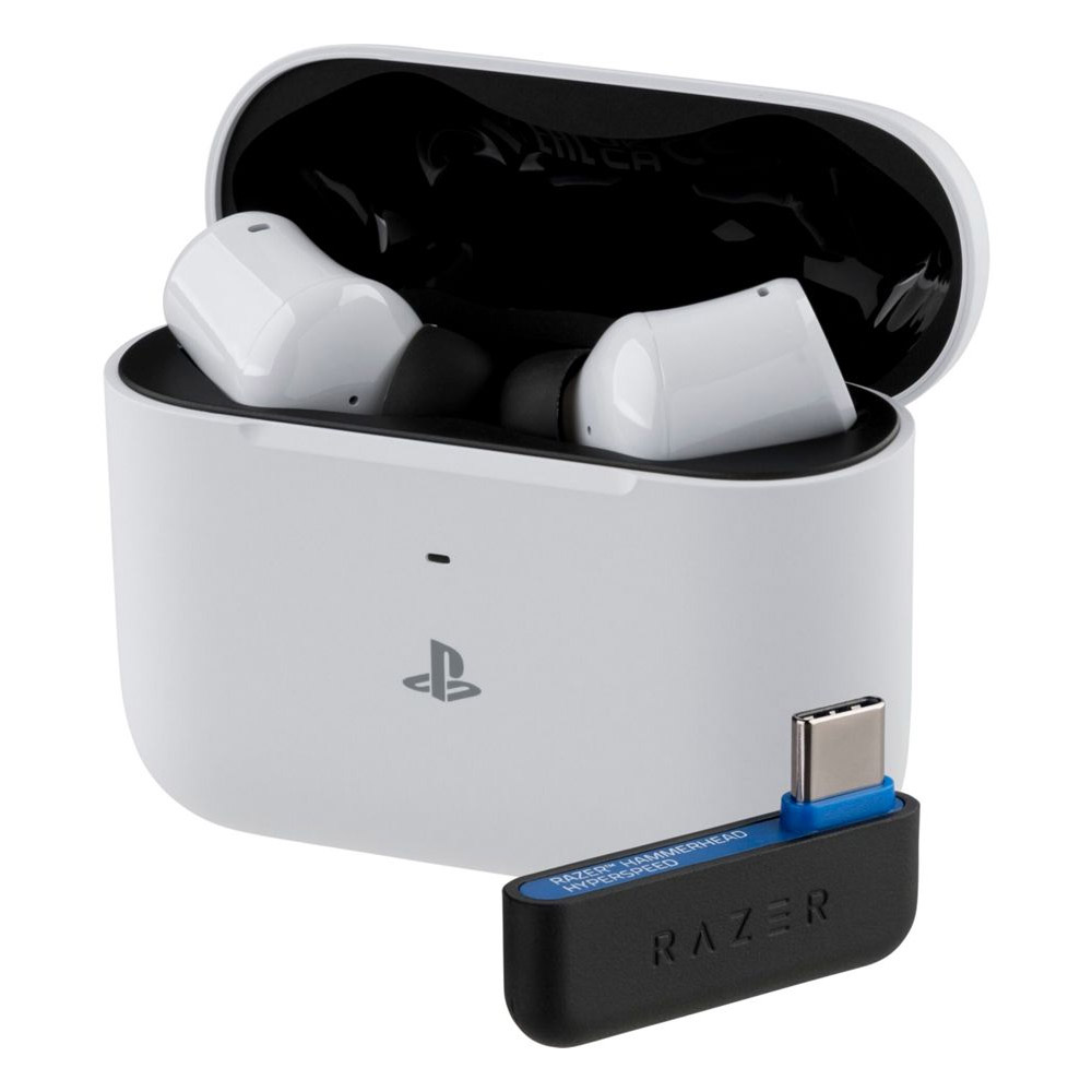 Razer Hammerhead HyperSpeed drahtlose Multiplattform-Gaming-Kopfhörer weiß (2. Wahl)