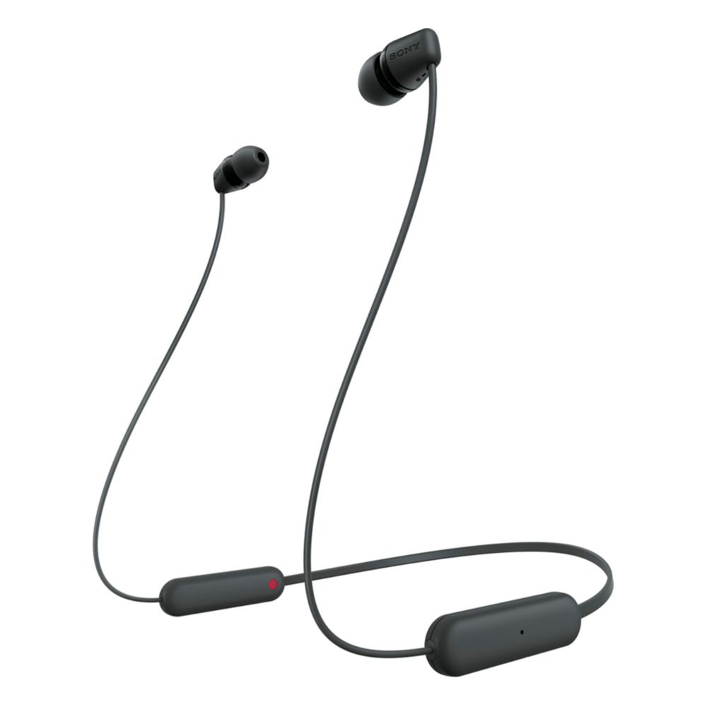 Sony kabellose WI-C100 In-Ear-Kopfhörer schwarz