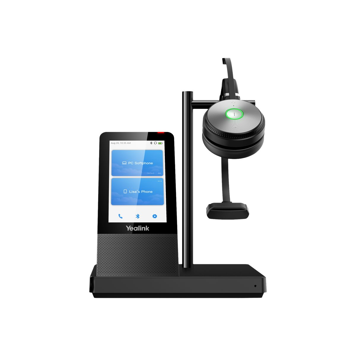 Yealink WH66 Mono UC DECT Headset schwarz