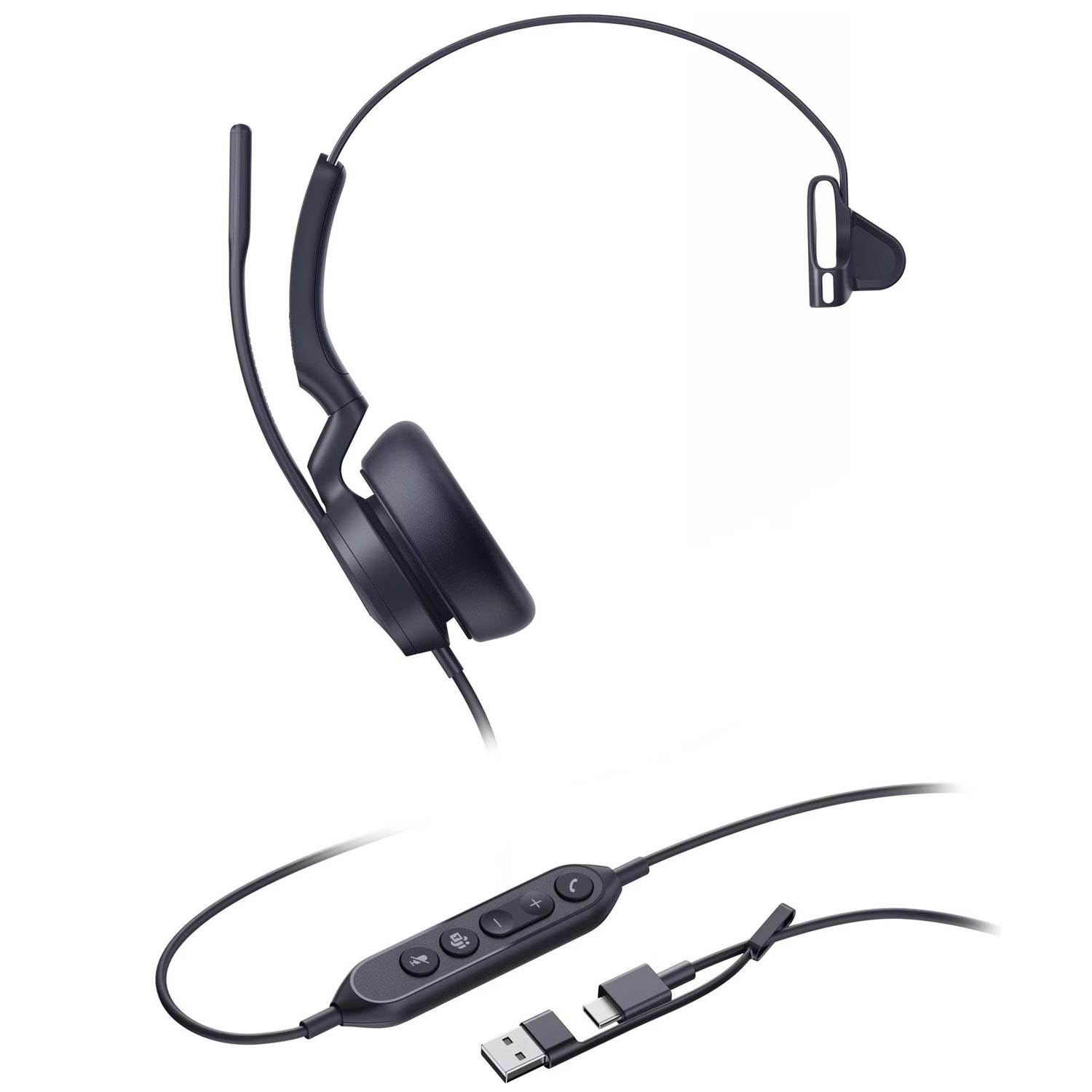 Yealink UH46 Mono Teams USB-C/A Headset
