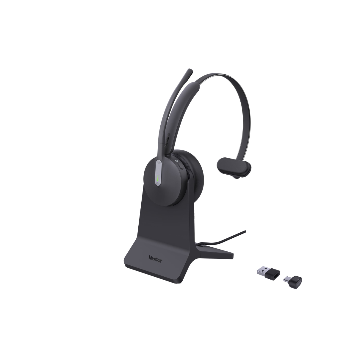 Yealink BH 70 Mono Teams Headset USB-C/A inkl. Ladeständer