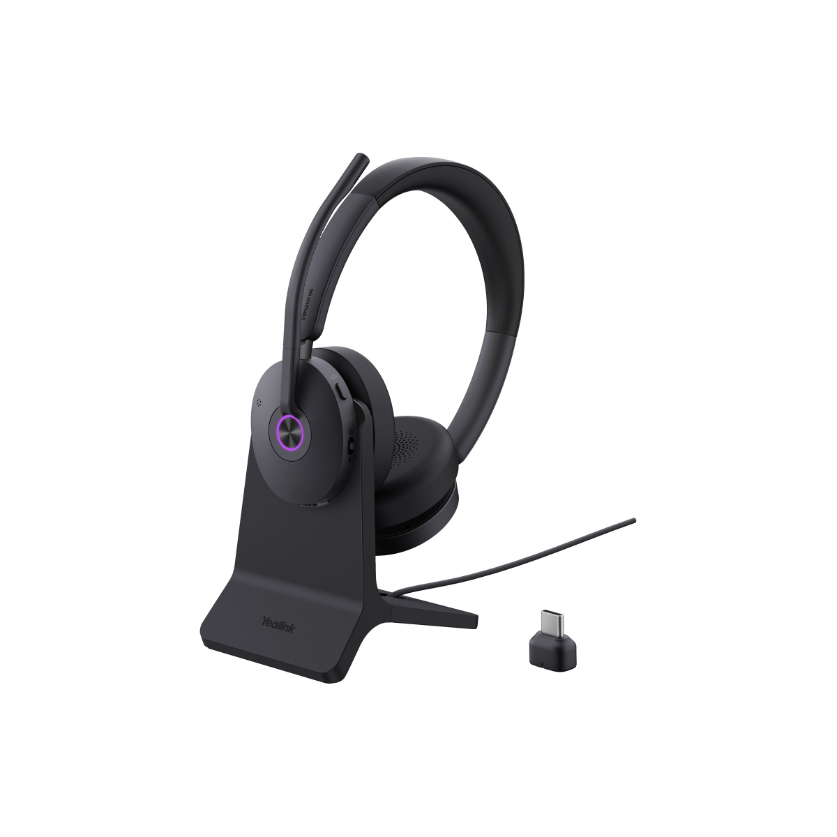 Yealink BH 74 UC Headset mit Ladeständer