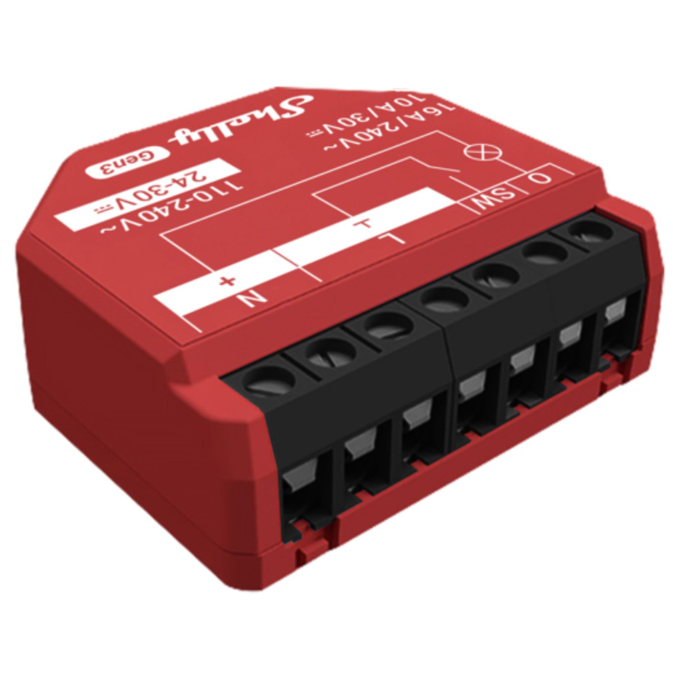 Shelly 1PM Gen3 Smart-Schalter 2er Pack