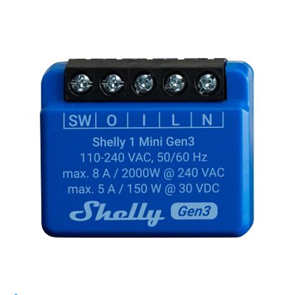 Shelly 1 Mini Gen3 Smart Relais